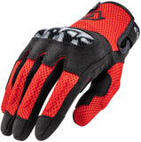 ACERBIS CE RAMSEY MY VENTED LUVAS PRETO VERMELHO
