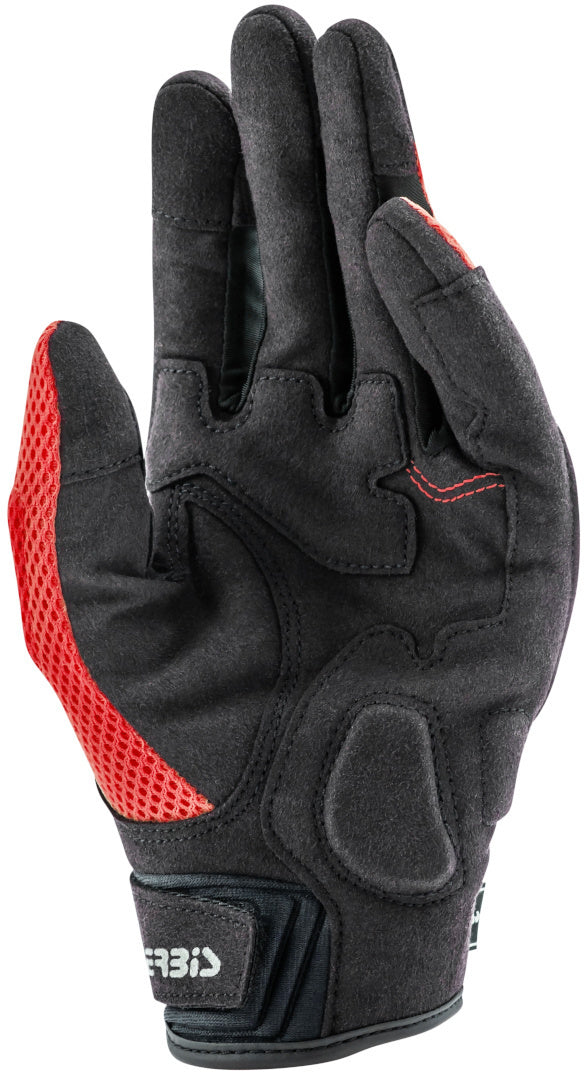 ACERBIS CE RAMSEY MY VENTED LUVAS PRETO VERMELHO