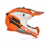 ACERBIS CASCO LINEAR 2206 NARANJA BLANCO