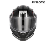 ACERBIS CASCO SEREL 2206 NEGRO PLATA
