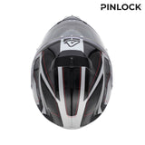 ACERBIS CASCO SEREL 2206 NEGRO PLATA