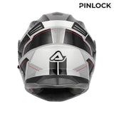 ACERBIS CASCO SEREL 2206 NEGRO PLATA