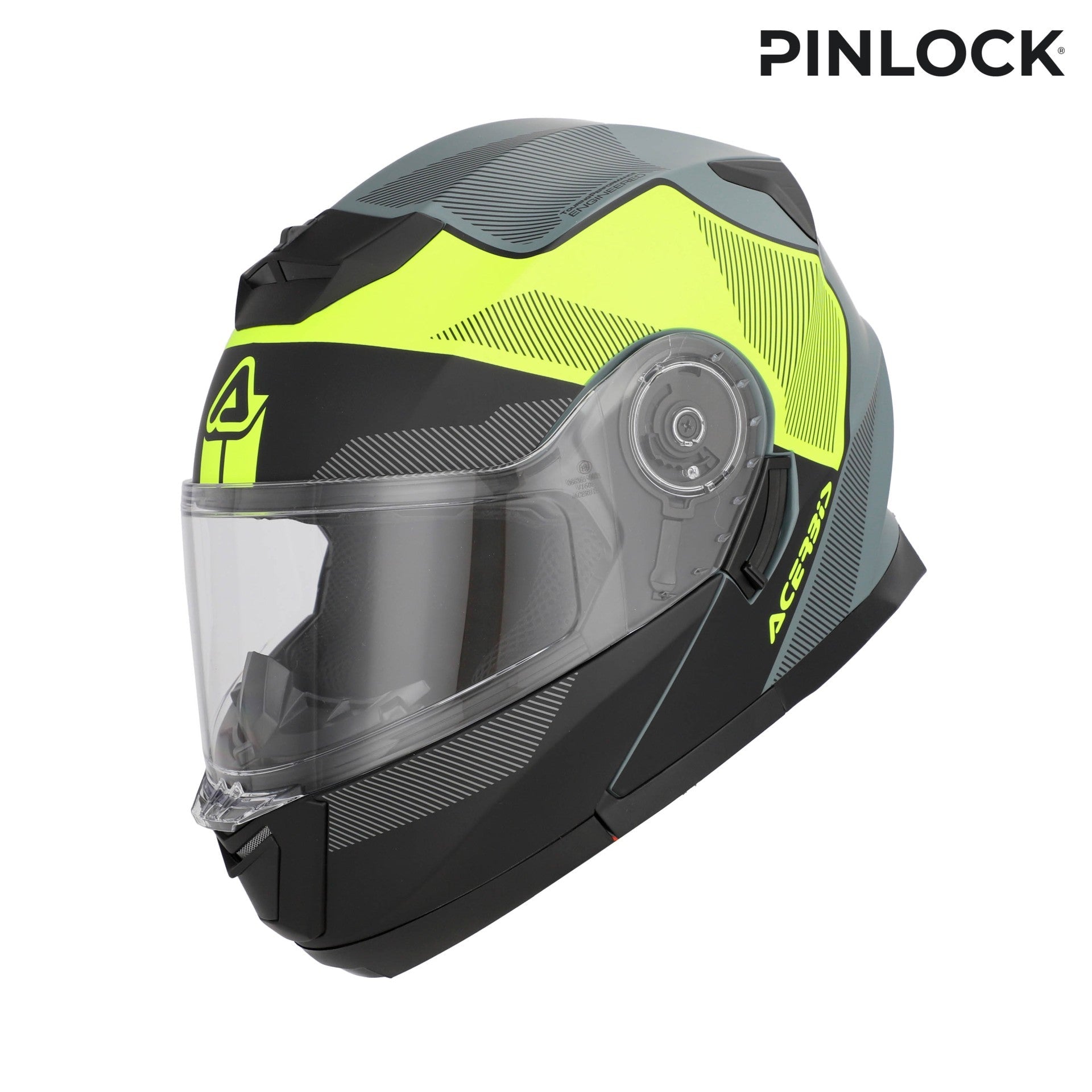 ACERBIS CASCO SEREL 22.06 NEGRO AMARILLO FLOU – 3 – Maximomoto PT