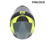 ACERBIS CASCO SEREL 22.06 NEGRO AMARILLO FLOU