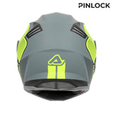 ACERBIS CASCO SEREL 22.06 NEGRO AMARILLO FLOU