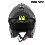 ACERBIS CASCO SEREL 22.06 NEGRO AMARILLO FLOU
