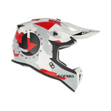 ACERBIS CASCO LINEAR 2206 BLANCO ROJO