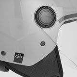 ACERBIS - CASCO JET BREZZA GRIS METAL