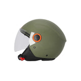 ACERBIS - CASCO JET BREZZA VERDE MILITAR