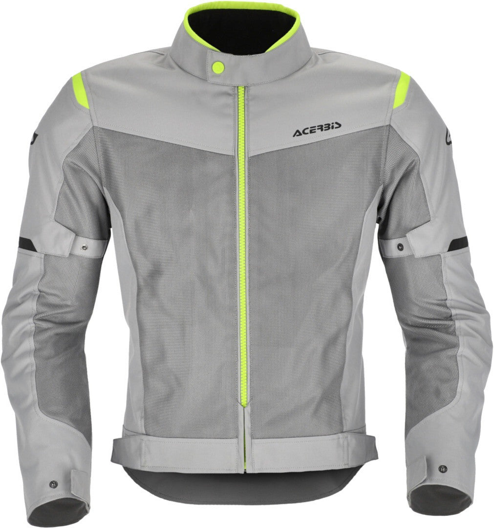 ACERBIS RAMSEY VENTED 2.0 CE MEN'S CHAQUETA GRIS AMARILLO – 2 – Maximomoto PT