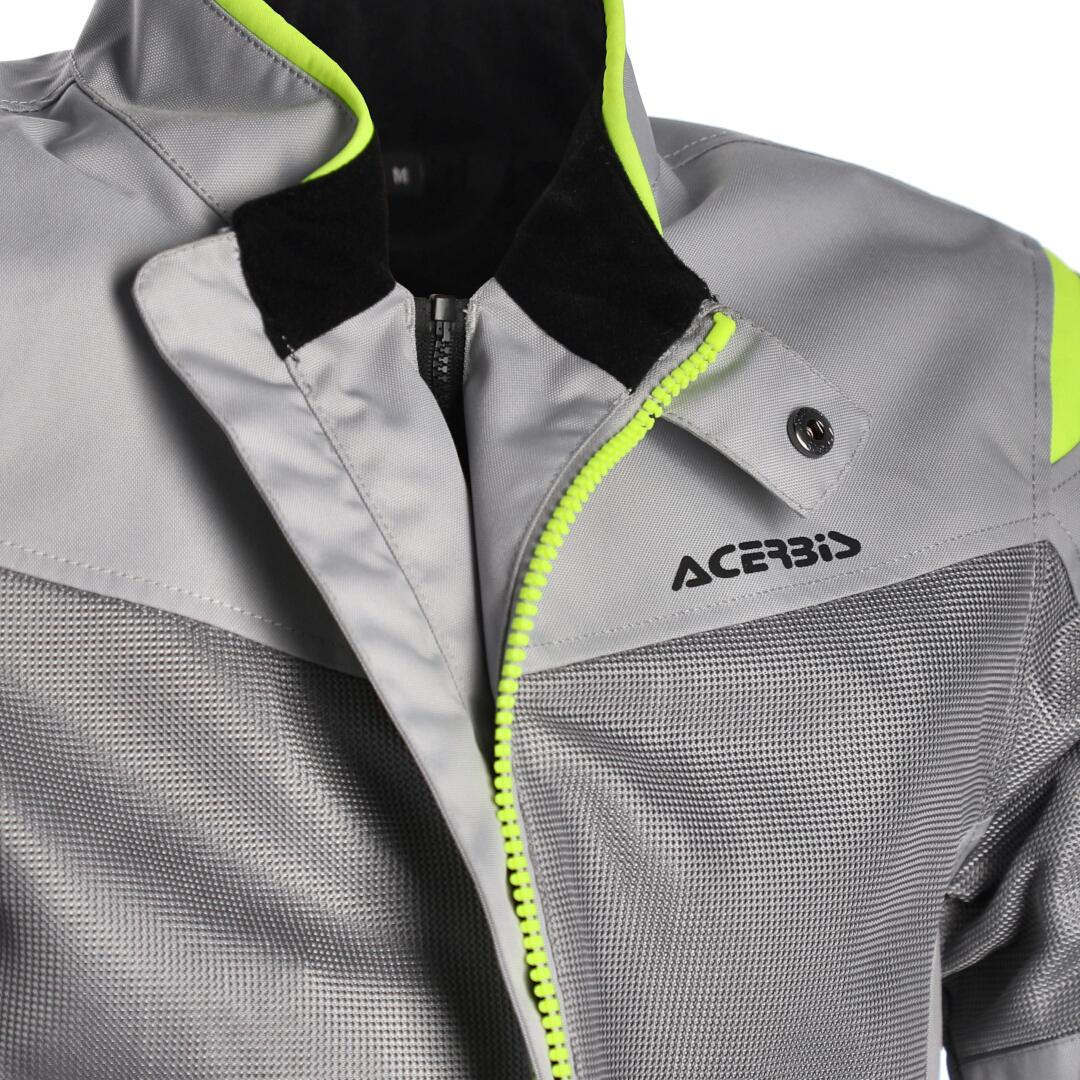 ACERBIS RAMSEY VENTED 2.0 CE MEN'S CHAQUETA GRIS AMARILLO – 11 – Maximomoto PT