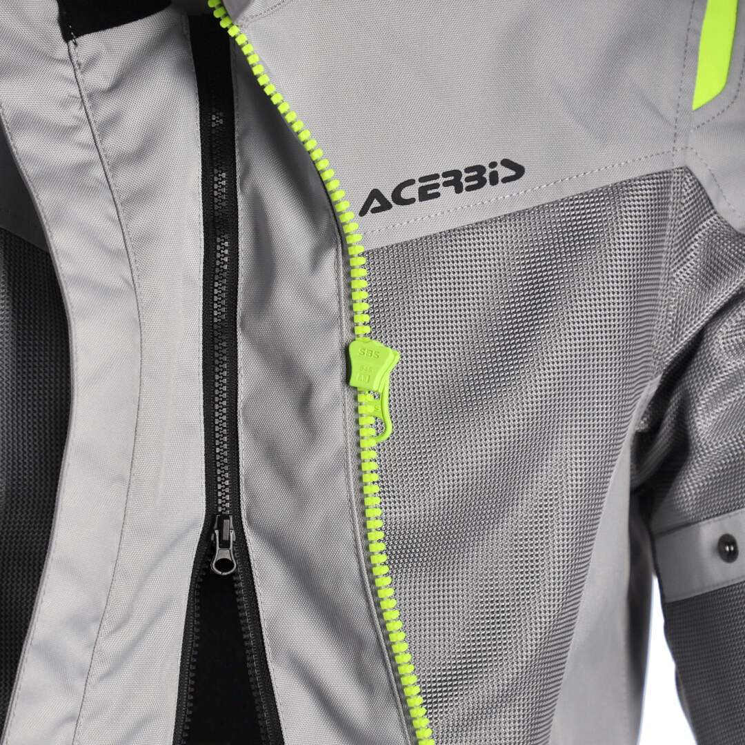ACERBIS RAMSEY VENTED 2.0 CE MEN'S CHAQUETA GRIS AMARILLO – 12 – Maximomoto PT