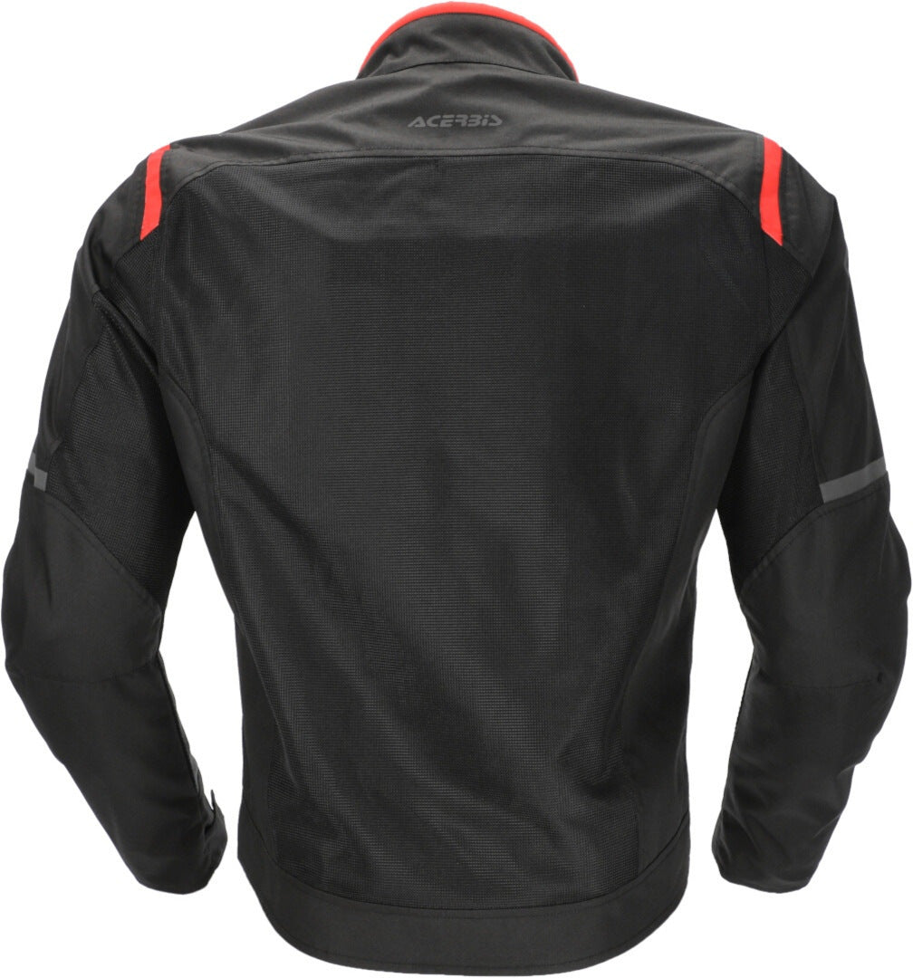 ACERBIS RAMSEY VENTED 2.0 CE MEN'S CHAQUETA NEGRO ROJO – 2 – Maximomoto PT