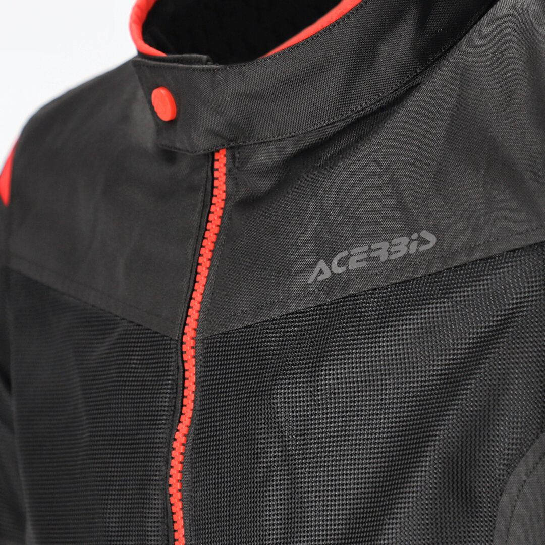 ACERBIS RAMSEY VENTED 2.0 CE MEN'S CHAQUETA NEGRO ROJO – 6 – Maximomoto PT
