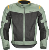 ACERBIS RAMSEY VENTED 2.0 CE CHAQUETA DE HOMBRE VERDE AMARILLO