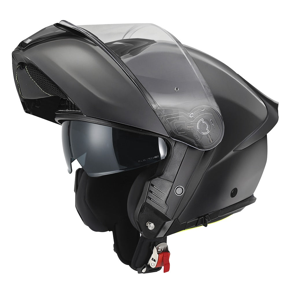 GIVI X50 N900 SOLID COLOR MOTORCYCLE HELMET MODULAR MATTE BLACK ECE 22.06 – 2 – Maximomoto PT