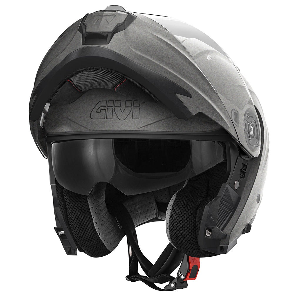 GIVI X27 SOLID G768 TOURING MOTORCYCLE MODULAR HELMET MATTE BLACK – 2 – Maximomoto PT