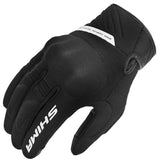 SHIMA SONIC LADY MOTORCYCLE GUANTES LEATHER NEGRO WHITE