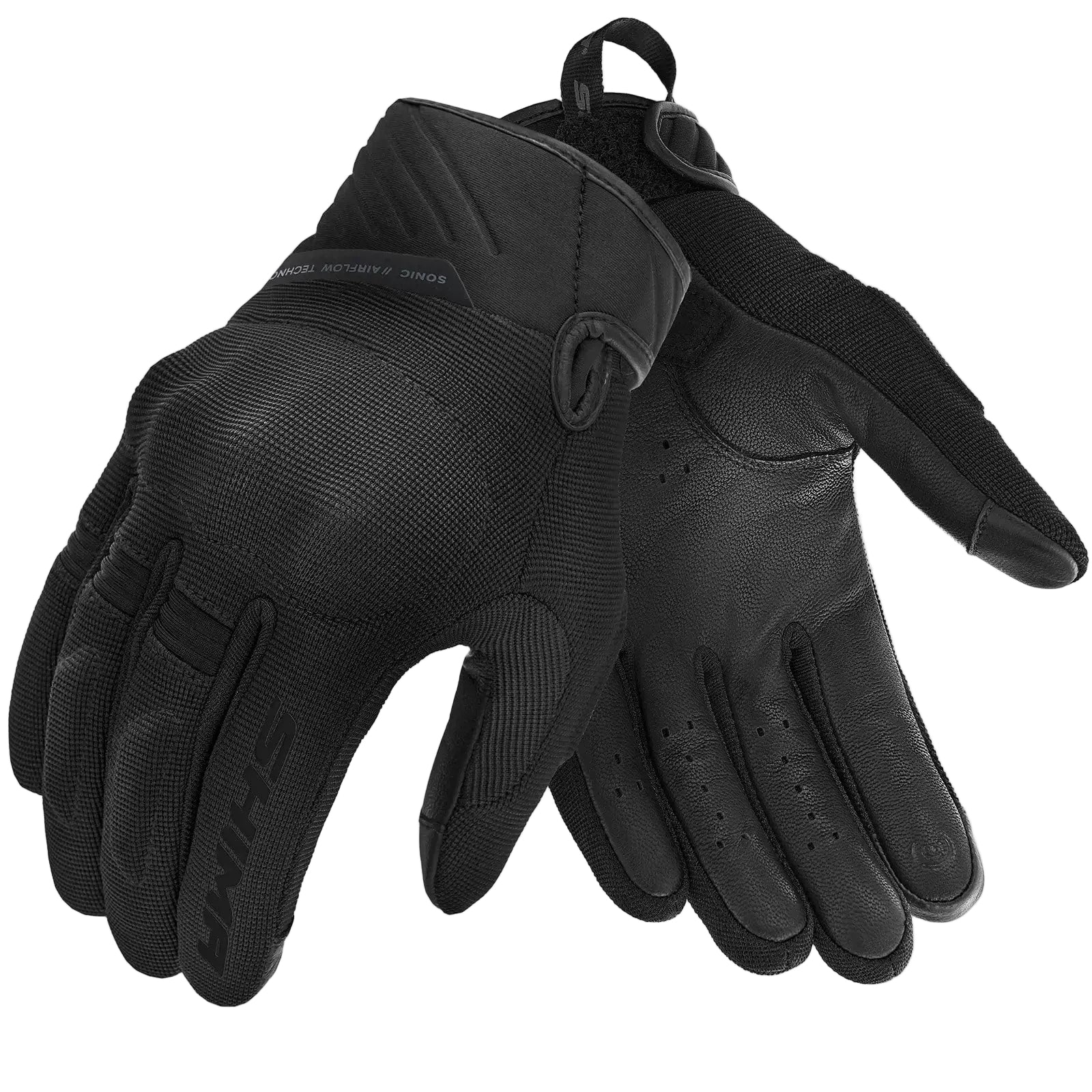 SHIMA SONIC GUANTES DE MOTO HOMBRE NEGRO – 1 – Maximomoto PT