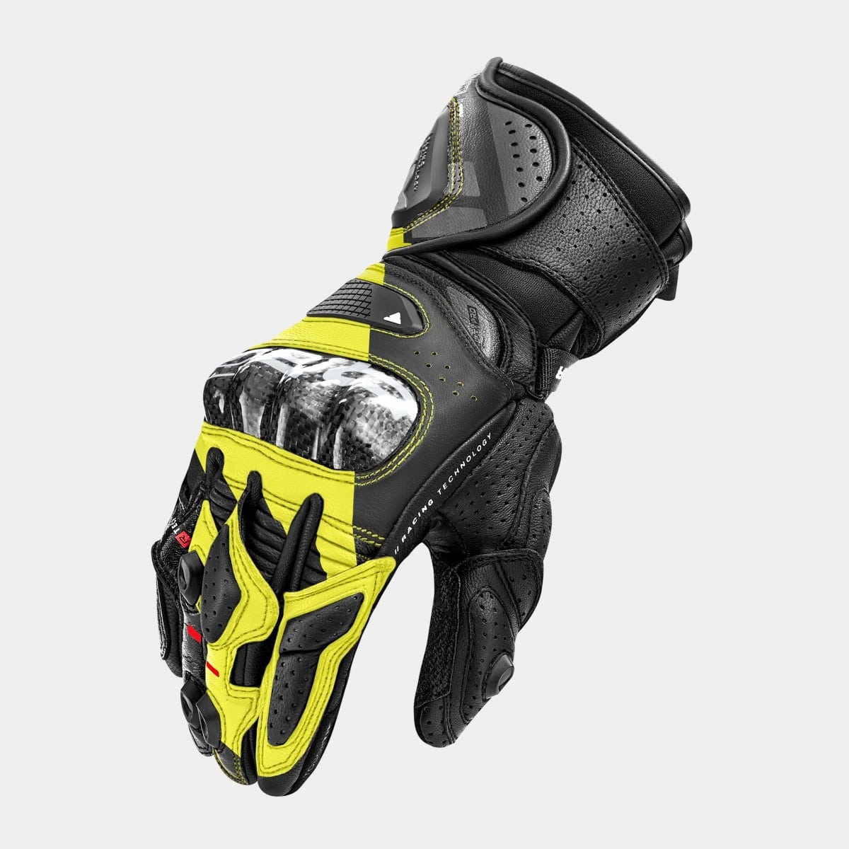 SHIMA RS-3 MEN'S MOTORCYCLE GUANTES BLACK FLUORINE – 3 – Maximomoto PT