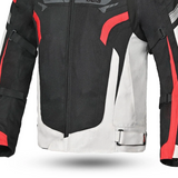 BELA HIGHLAND Motociclista Casaco Antracite Cáqui Preto Vermelho