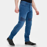 SHIMA ZENITH VAQUEROS DE MOTO HOMBRE AZUL