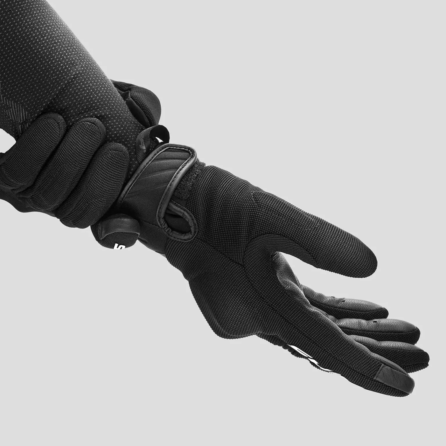 SHIMA SONIC LADY MOTORCYCLE GUANTES LEATHER NEGRO WHITE – 5 – Maximomoto PT