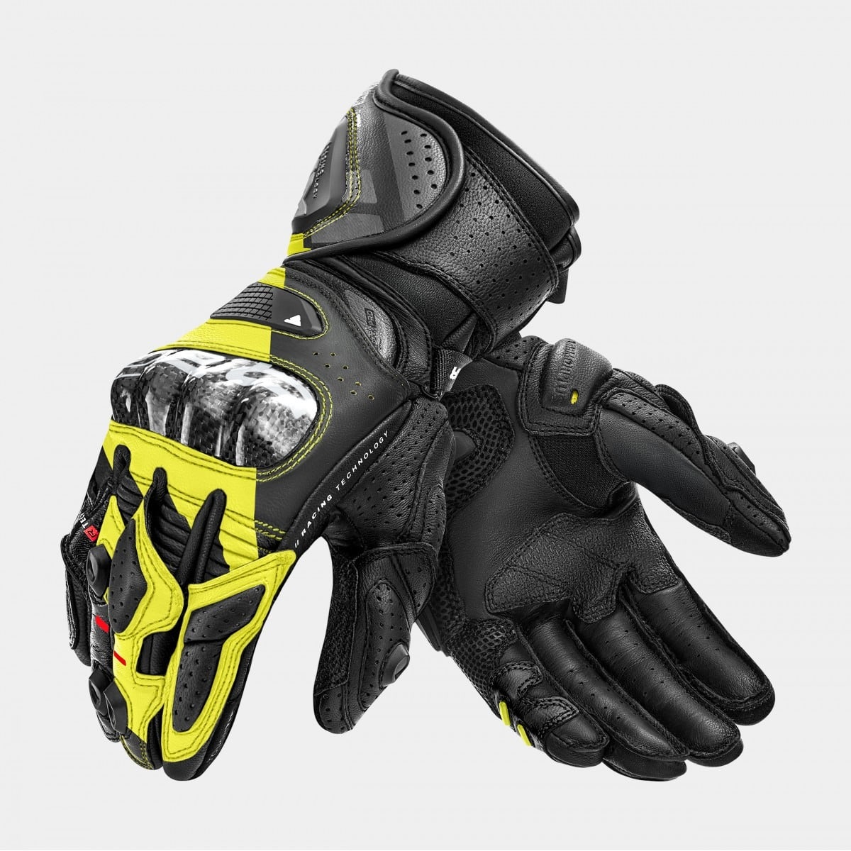 SHIMA RS-3 MEN'S MOTORCYCLE GUANTES BLACK FLUORINE – 2 – Maximomoto PT