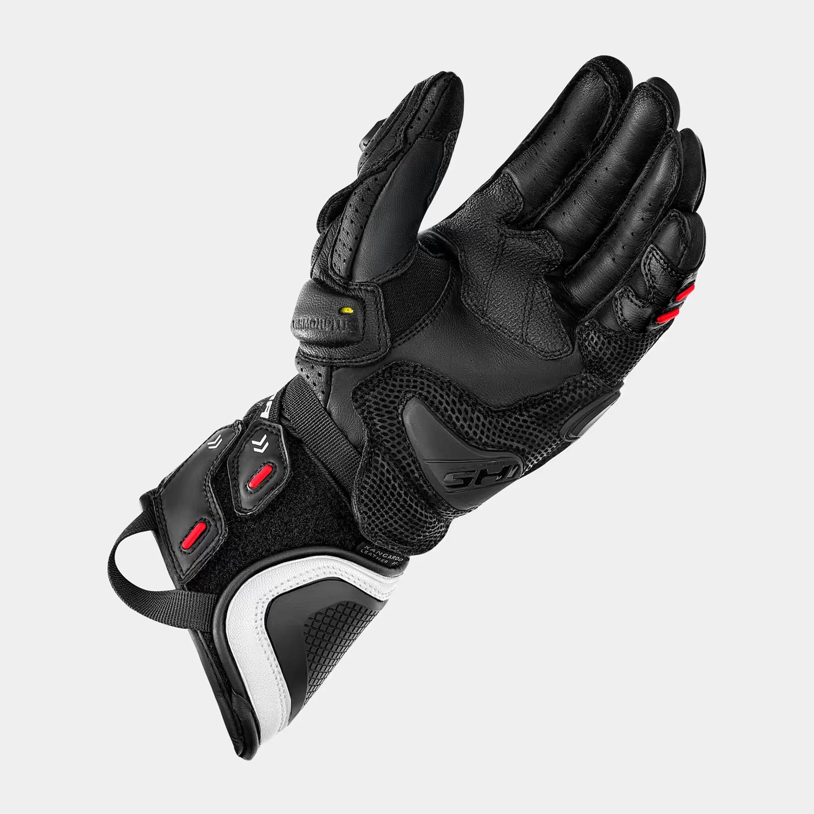 SHIMA RS-3 MEN'S MOTORCYCLE GUANTES NEGRO WHITE – 3 – Maximomoto PT
