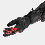 SHIMA RS-3 MEN'S MOTORCYCLE GUANTES NEGRO ROJO