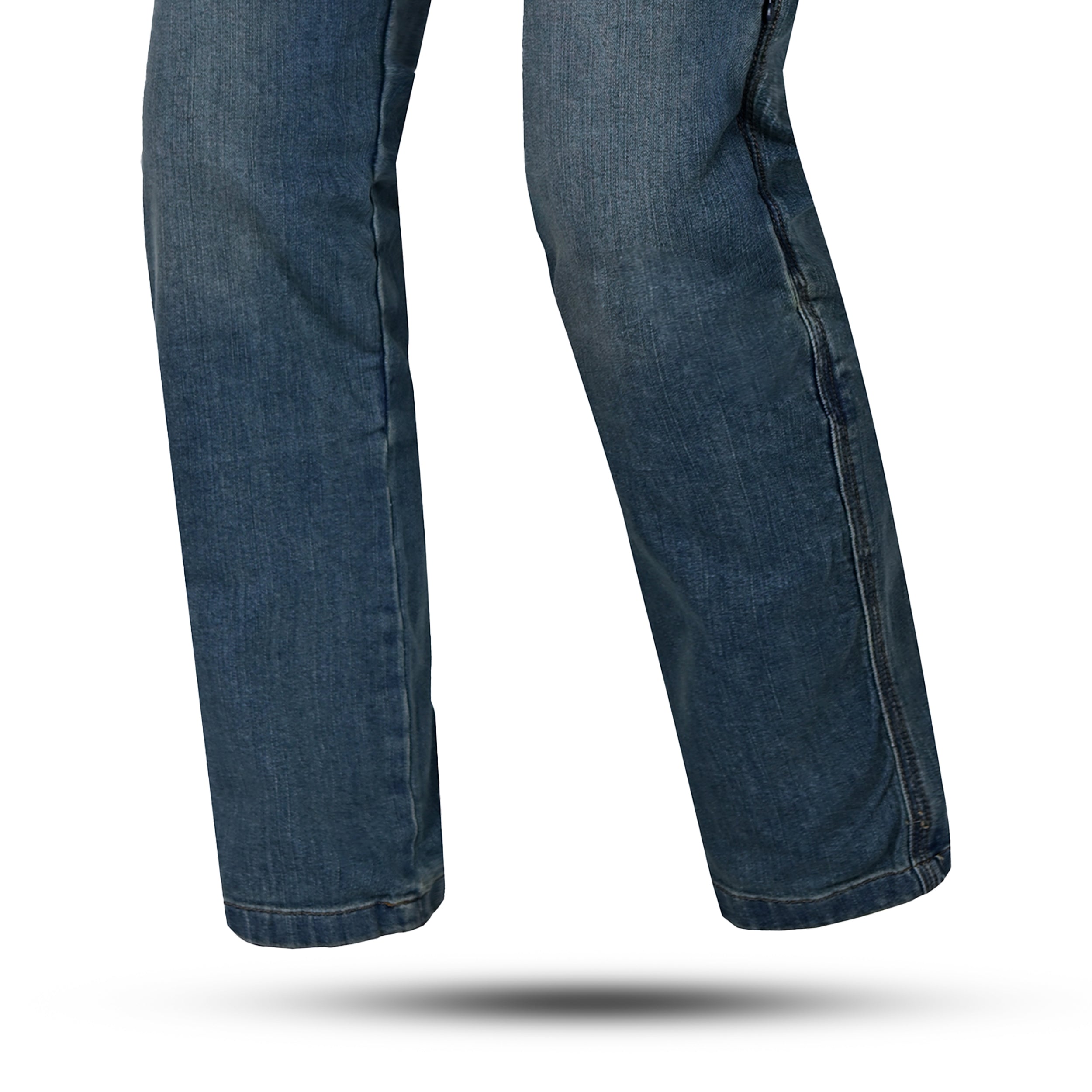 BELA DRIFTER Moto Jeans Calcas Tint Azul Cinza 34L