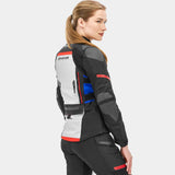 SHIMA DUNE SENHORA DE TURISMO DE MOTO CASACOS TEXTIL AZUL