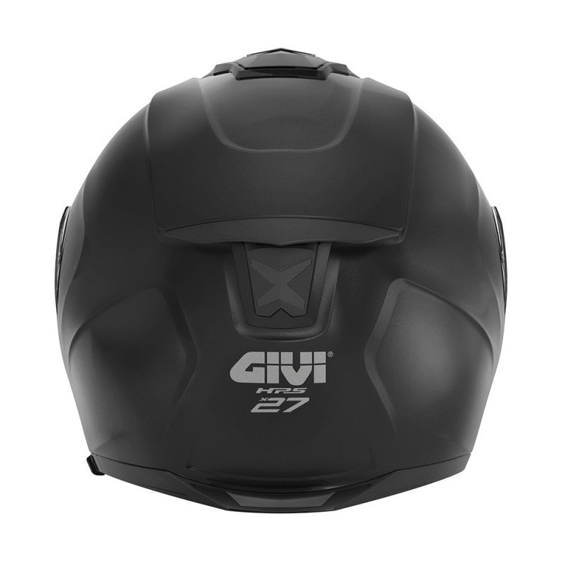 GIVI X27 SOLID N900 TURISMO MOTO CAPACETE MODULAR MATE PRETO – 3 – Maximomoto PT