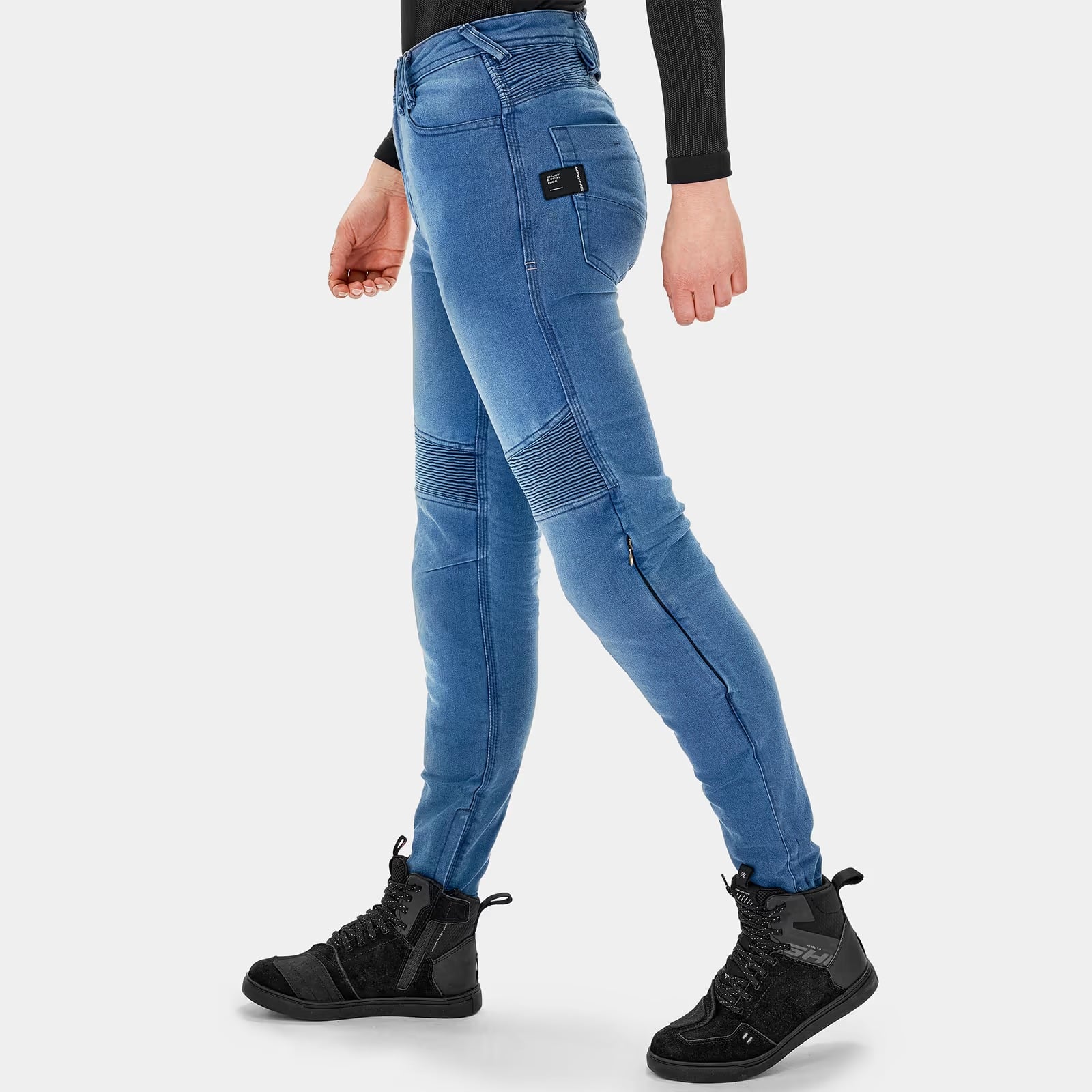 SHIMA ZENITH JEANS DE MOTO PARA SENHORA AZUL – 6 – Maximomoto PT