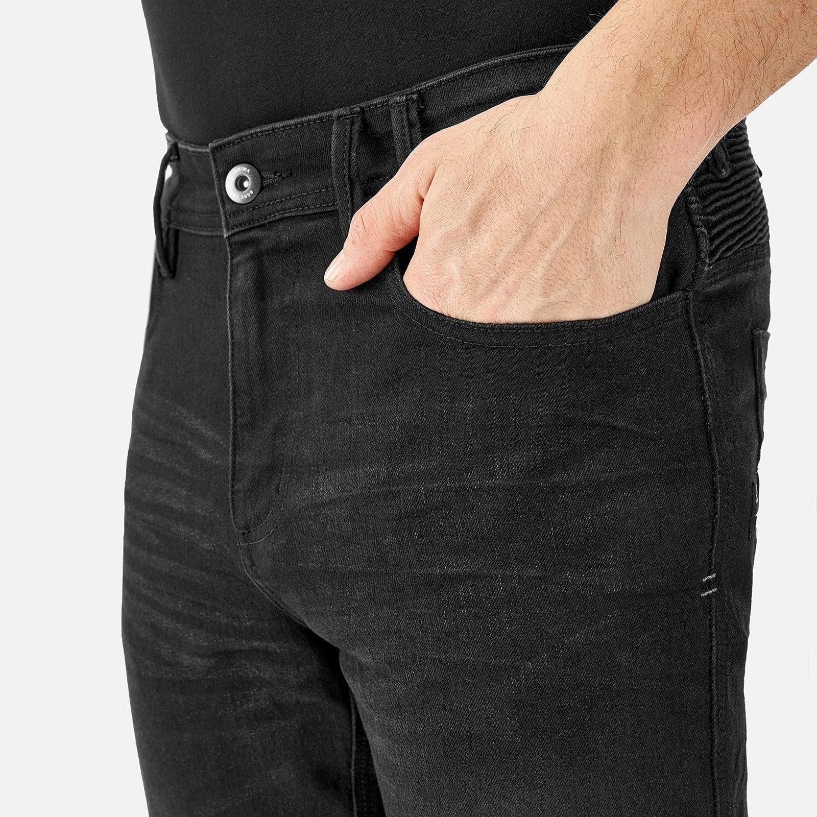 SHIMA ZENITH VAQUEROS DE MOTO HOMBRE NEGRO – 8 – Maximomoto PT