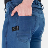 SHIMA ZENITH VAQUEROS DE MOTO HOMBRE AZUL