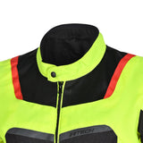 R-TECH SPIRAL MESH Moto Casacos Amarelo Preto Vermelho Fluorescente