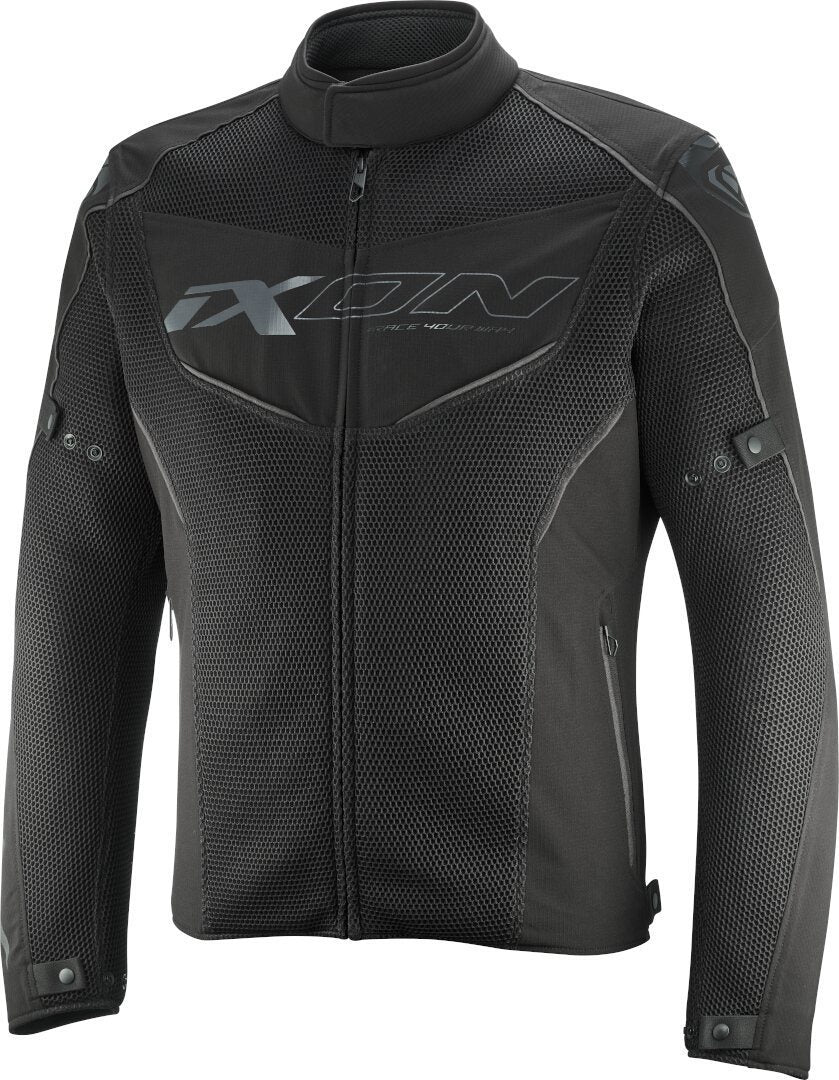 IXON FLICKER Moto Textil Hombre Chaqueta Negra – 1 – Maximomoto PT