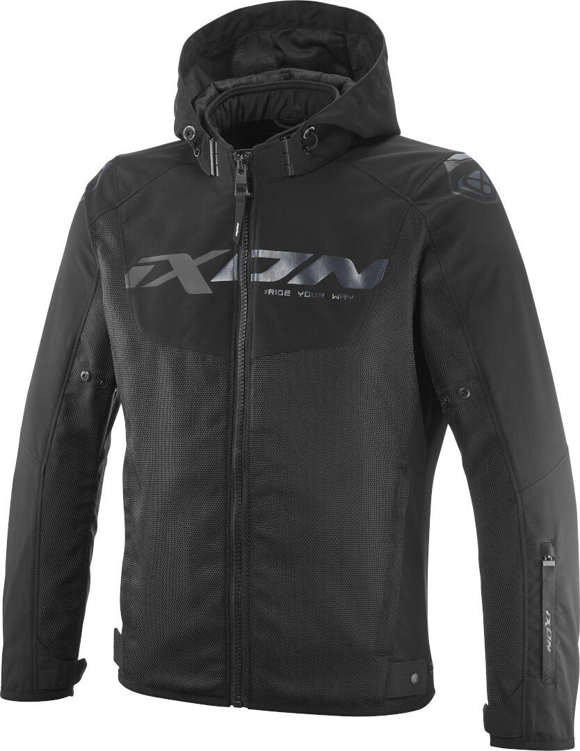 IXON FIERCE Moto Textil Hombre Chaqueta Negra – 1 – Maximomoto PT