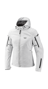 IXON BURNING Mujer Textil Motocicleta Chaqueta Gris Claro – Maximomoto PT