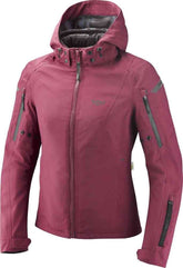 IXON BURNING Mujer Textil Motocicleta Chaqueta Borgoña – Maximomoto PT