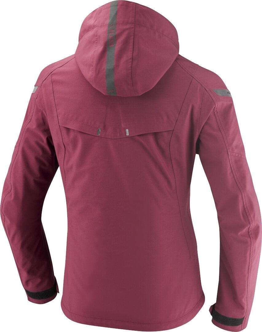 IXON BURNING Mujer Textil Motocicleta Chaqueta Borgoña – 2 – Maximomoto PT