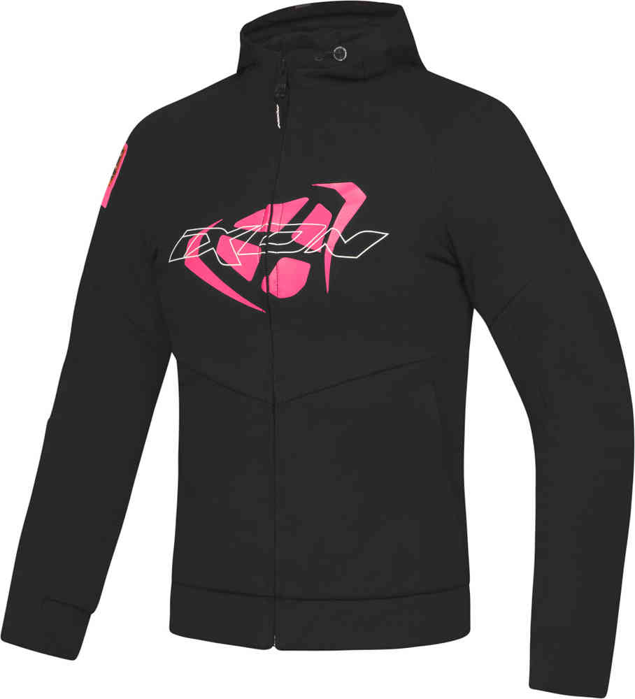 IXON Sudadera ligera y técnica con corte inspirado en la ropa deportiva NEGRO ROSA – 1 – Maximomoto PT