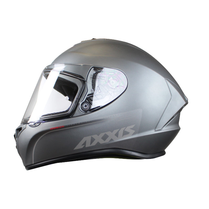 AXXIS-CASCO FF112C DRAKEN S SOLID V.2 A12 TITANIUM MATE – 2 – Maximomoto PT