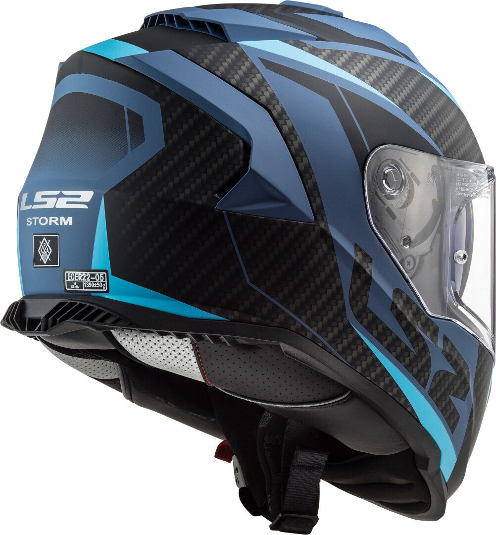 LS2 FF800 STORM RACER MATT BLUE – 2 – Maximomoto PT