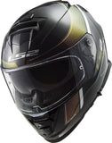 LS2 FF800 STORM VELVET BLACK RAINBOW