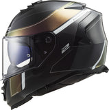 LS2 FF800 STORM VELVET BLACK RAINBOW