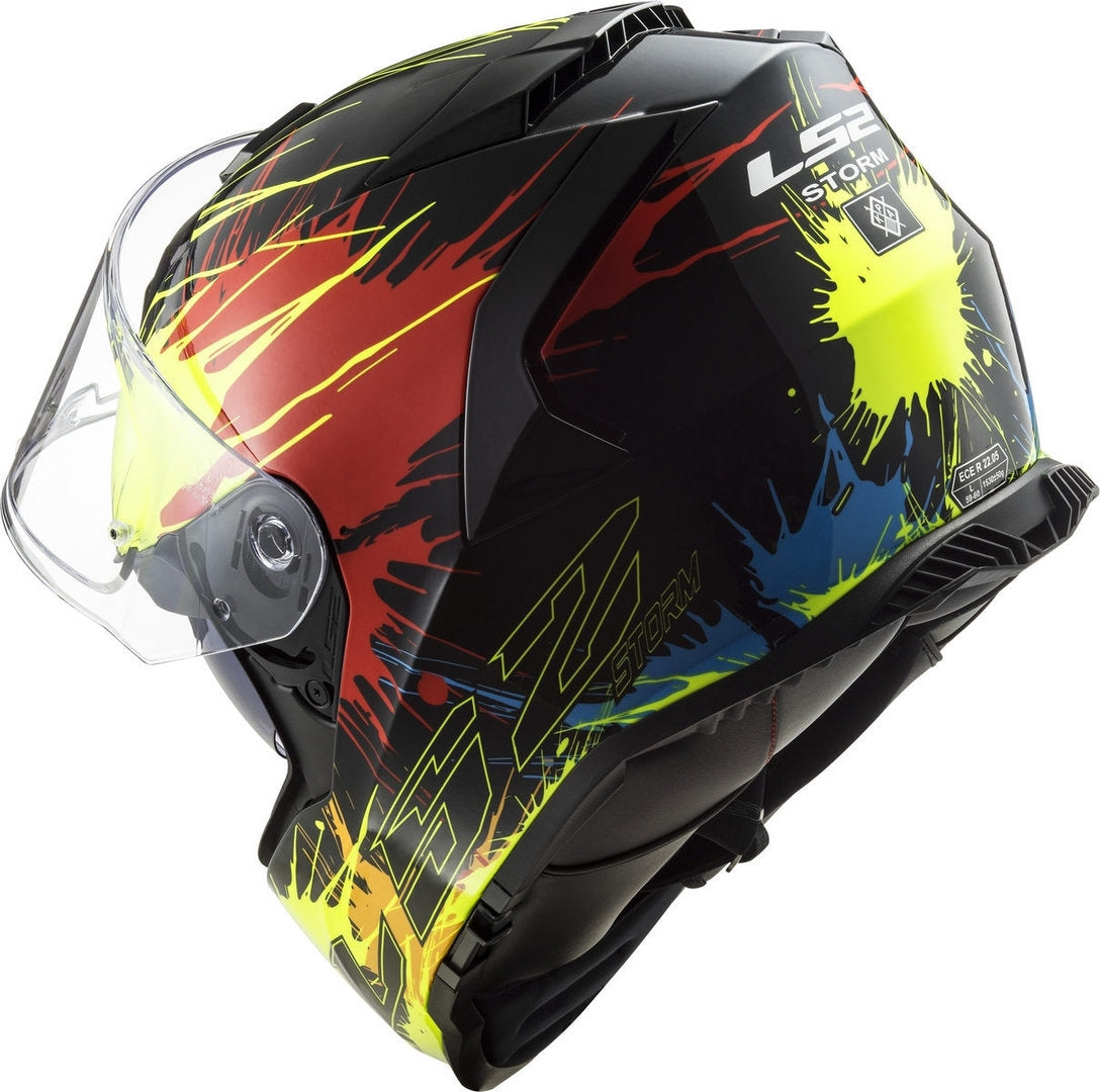 LS2 FF800 STORM DROP YELLOW BLACK RED – 4 – Maximomoto PT