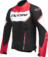 IXON STRIKER AIR WP Moto Textil Hombre Chaqueta Negro Blanco Rojo – Maximomoto PT