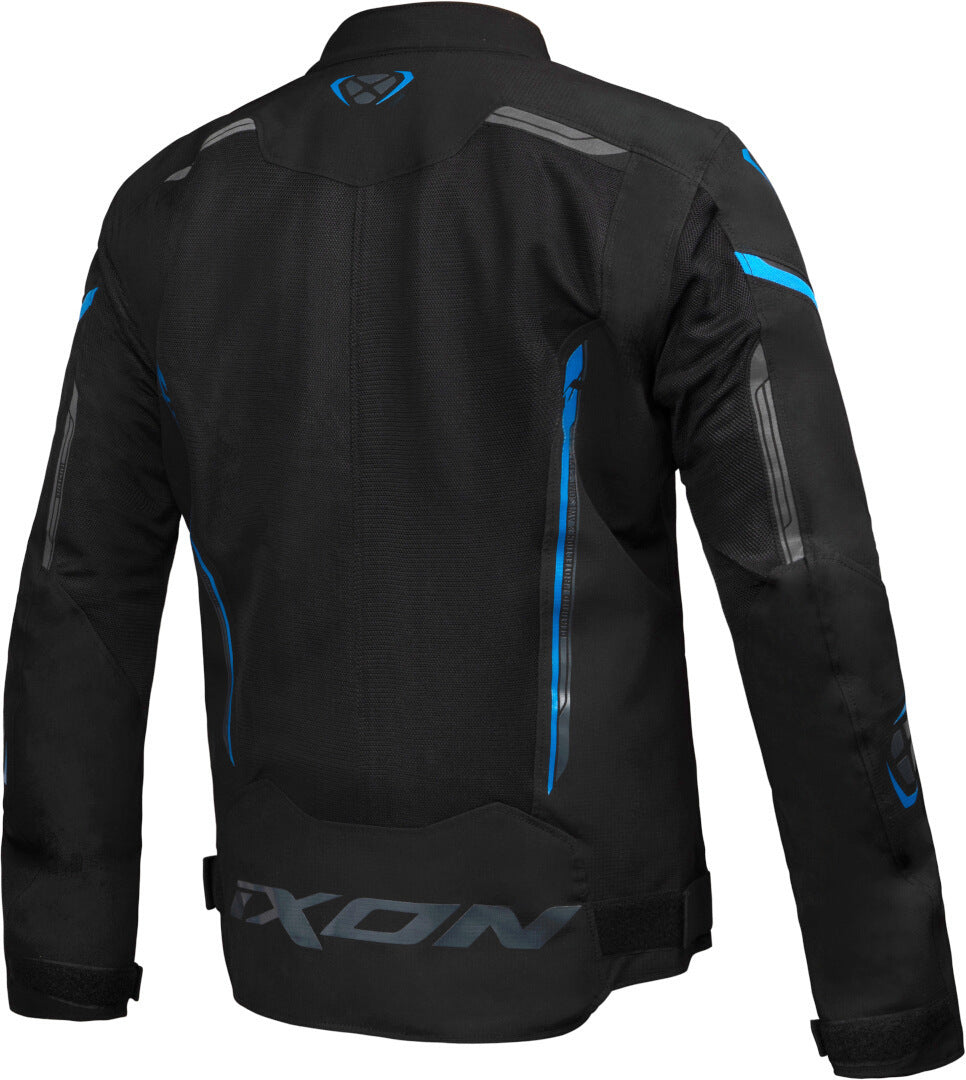 IXON STRIKER AIR Moto Textil Hombre Chaqueta Black Anthracite Blue – 2 – Maximomoto PT